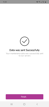 Maintenance mobile application